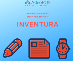 Adeo POS Fiskalna blagajna - Inventura - Popisna lista